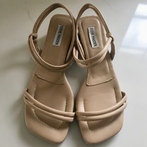 Steve Madden Hattie Sandal Nude 9 Strappy